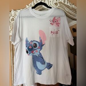 NEW Disney Stitch Graphic Pocket Tee